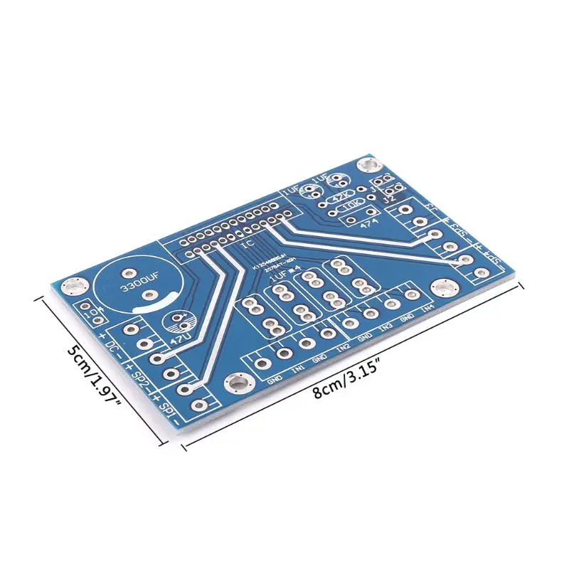 TDA7388 Power Amplifier Board Four Channel 4x41W for DC 12V-14.5V PCB Bare Board