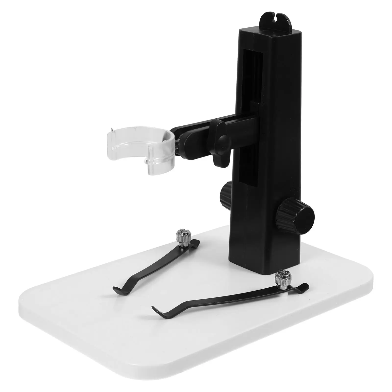 

Microscope St Holder Bracket Digital Support Base Heavy Duty Sturdy Durable Adjustable Desktop Lifting Brackets Microscope