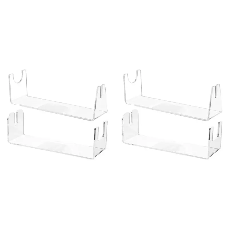 4 Pack Knife Display Stand Acrylic Knife Stand, Desktop Knife Display, Single Knife Holder Pocket Knife Display Stand-B51B
