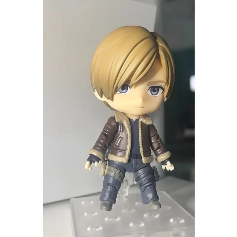 

10 см Gsc Resident Evil аниме-фигурка Q версия Leon S.Kennedy экшн-фигурка модель коллекция игрушек для мальчиков и девочек подарки на день рождения