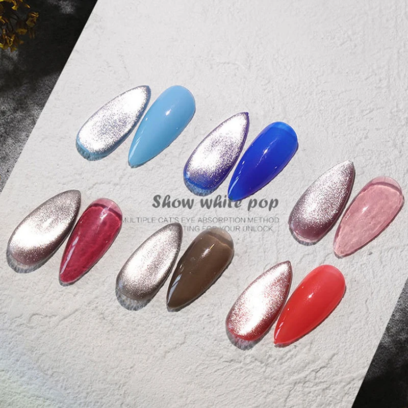 9d Long-lasting And Vibrant Nail Art Nail Polish For Cat Eye Effect Trendy In-demand Soak Off Professional Salon Quality Varnish