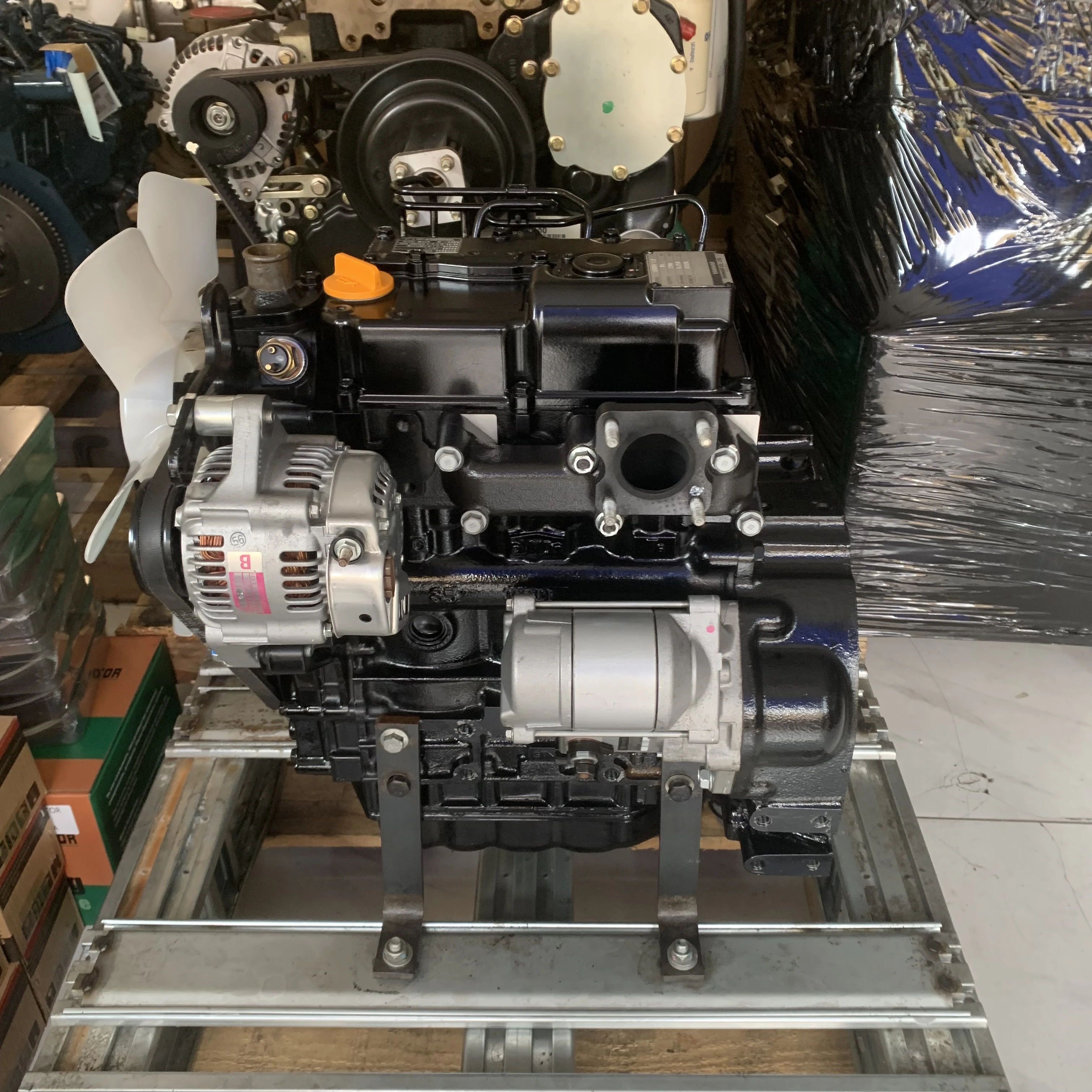 3TNV70 Engine 3TNV70-S  Engine 3 Cylinder Engine Assembly 3TNV70-SSY for YANMAR