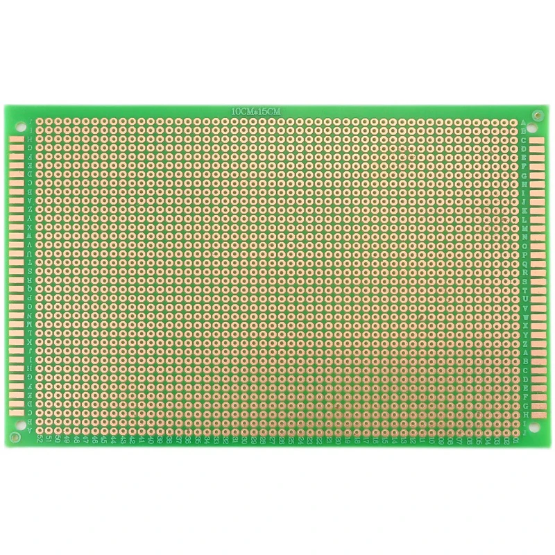 5ชิ้น10*15ซม. DIY PCB แผงวงจรสากลด้านเดียวแผงวงจรน้ำมันสีเขียวแผ่นเบรดบอร์ดไฟเบอร์กลาสหนา10x15ซม. หนา1.6มม.