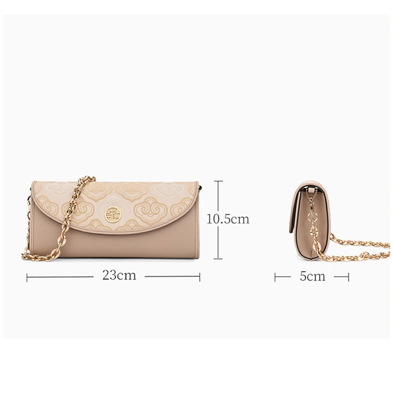 Women bags luxury brand high quality crossbody bag high-end leather temperament fashion cluth bag embroidered texture mini bag