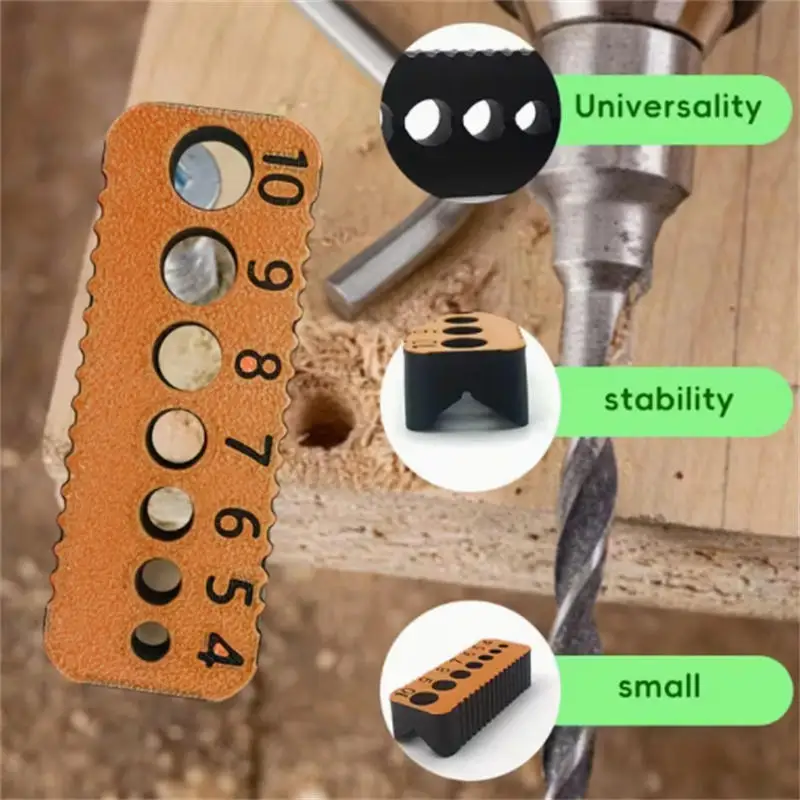 دليل الحفر ل 4/5/6/7/8/9/10 مللي متر ثقوب بت لتقوم بها بنفسك تهزهز كتلة المفاصل أداة متعددة الوظائف الدقة ملحق 2025 جديد #5