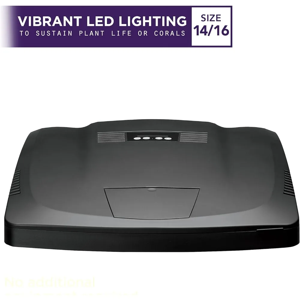 LED Aquarium Fish Tank Replacement Lid Canopy, 14/16 Gallon