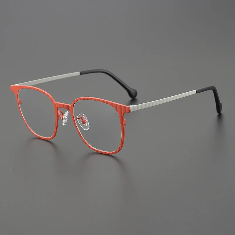 Сверхлегкие титановые квадратные очки в оправе, роскошные брендовые оптические очки для мужчин и женщин, очки по рецепту для близорукости