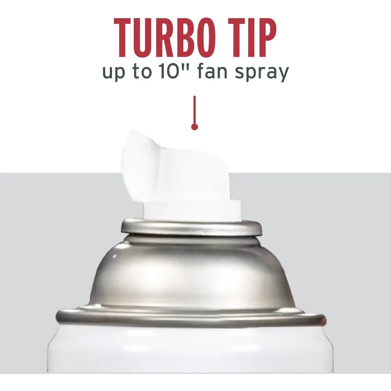 Stops Rust Turbo Spray Paint, 24 oz, Gloss Black, 6 Pack,home.