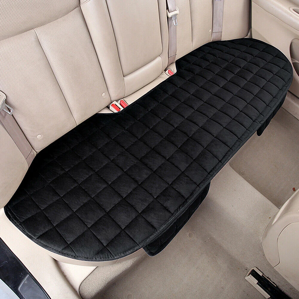 

Car Rear Seat Cover Mat Pad Cushion Non Slide Soft Winter Warm Auto Protector Mat Pad for Truck SUV Universal Car Seat Cover