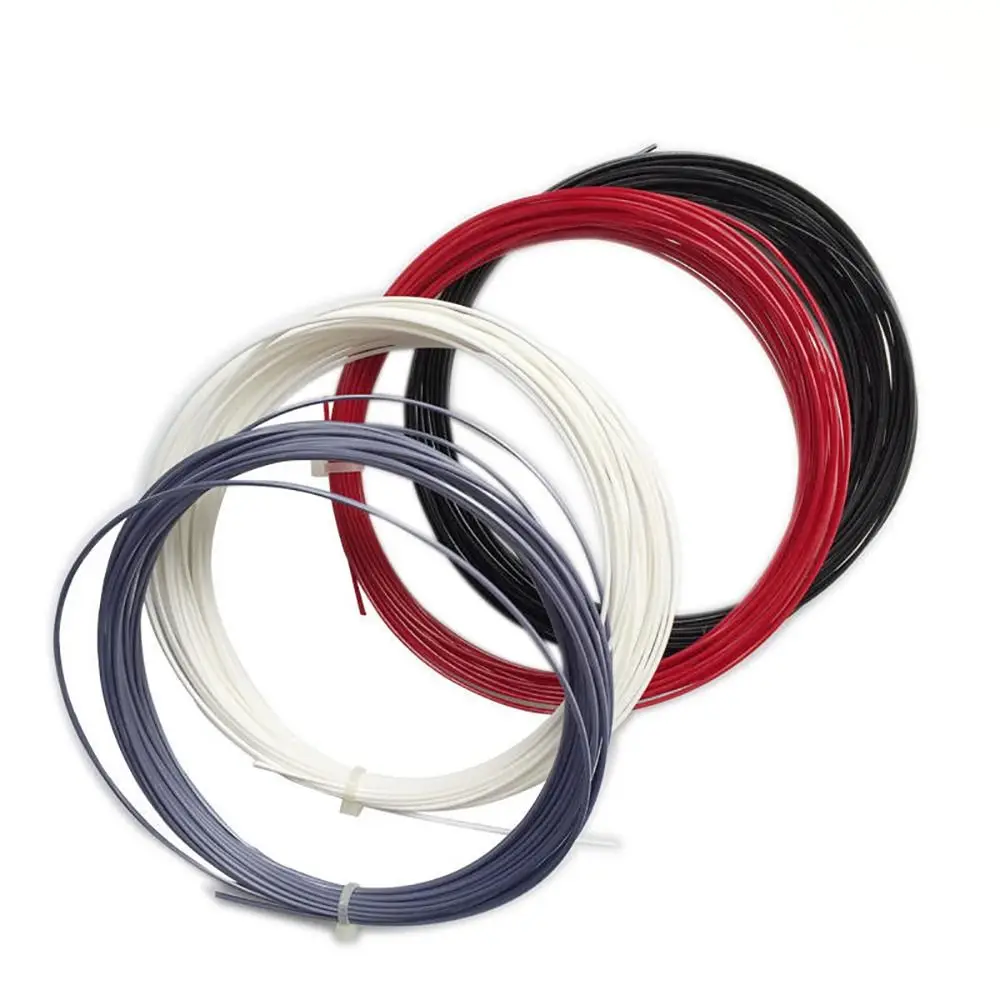 

Durable Sport Supplies Soft Angular Polyester Thread Top Spinning Ball Hex Tennis Racket String Racquet Wire