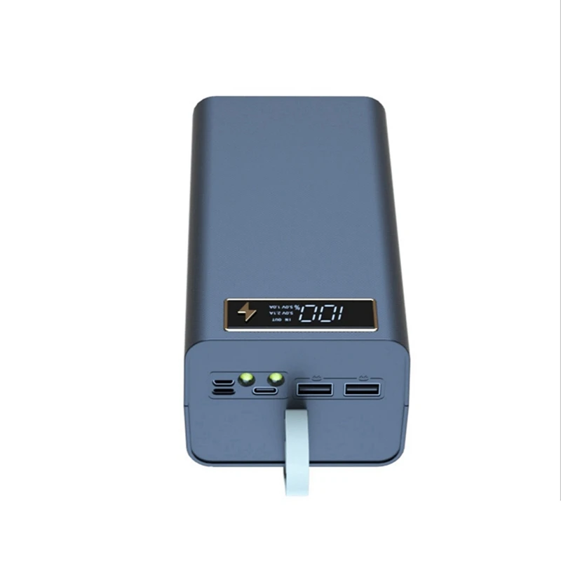 

3Pcs 21X18650 Battery Case Welding Free Power Bank Case T21 With Light 18650 Battery Charge Box Detachable DIY Shell