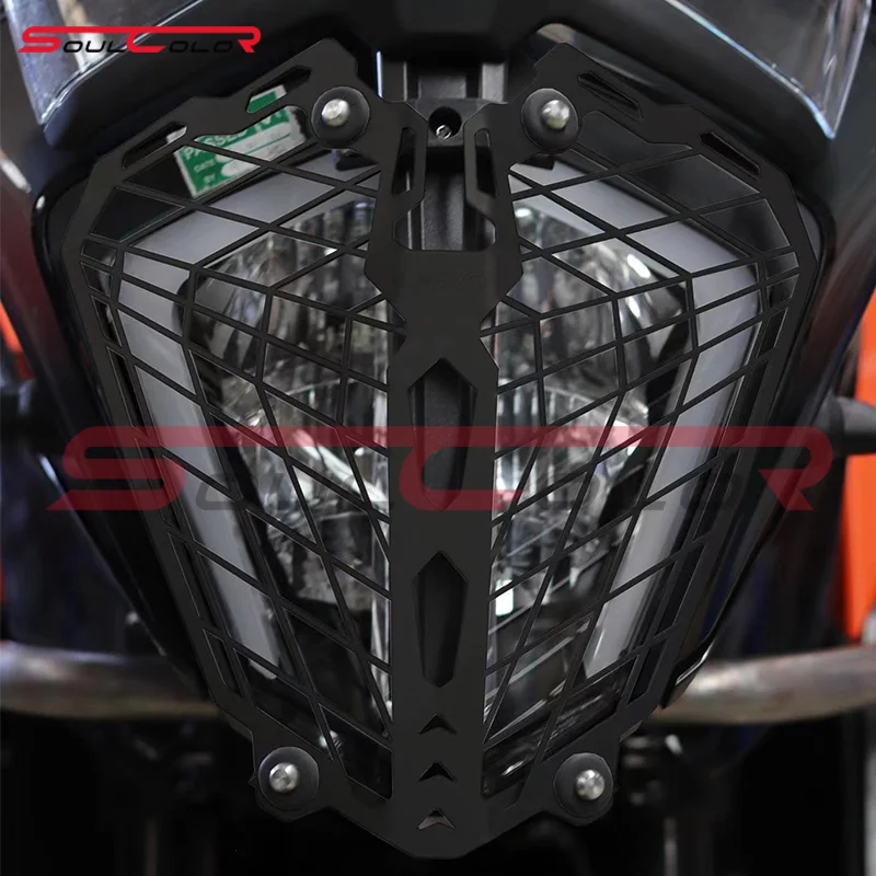 Protector de rejilla de faro delantero, cubierta decorativa para KTM 390, 790, 890, 2019, Adventure R S, 2020, 2021, 2022, 2023