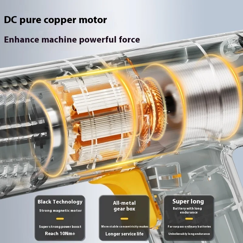 Electric Screwdriver Rechargeable Household Small Screwdriver Multi-function Electric Batch Lithium Battery Electric Drill