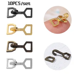 10 Sets Mini Ultra-small Parts 14mm Belt Buckle Diy Dolls Buttons Doll Bags Buckles Shoes Accessories