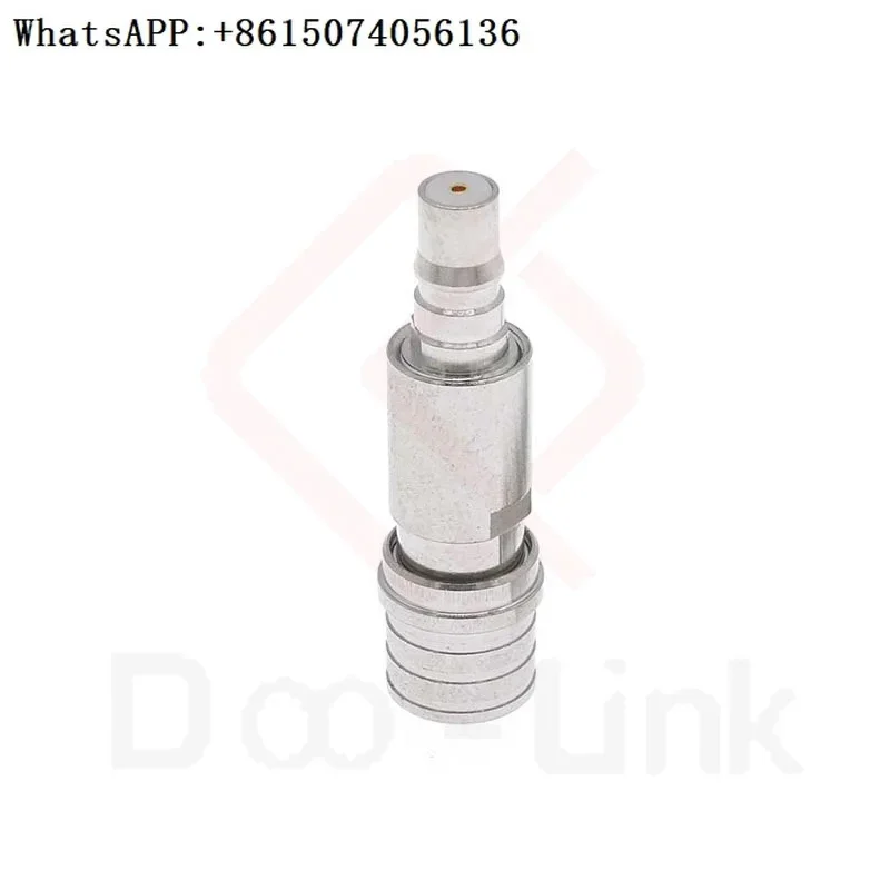 QMA Coaxial Fixed Attenuator DC-6GHz 2W 1-50dB Bi-directional Male-Female Circular Joint Copper and Gold Plating