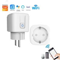 Smart Plug Tuya WiFi EU 16A/20A Smart Socket With Power Monitor Timing Voice Control Works Whit Alexa Google Home Smart Life