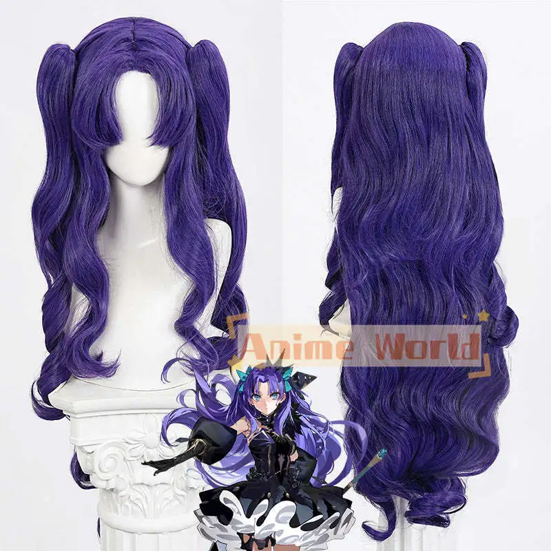 Fate Grand Order Space Ereshkigal A Edition Cosplay Wig Synthetic Hair Heat Resistant Halloween Role Play Party