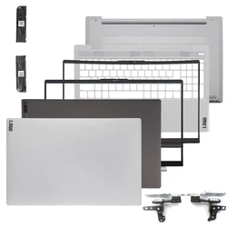 Tampa traseira LCD para Lenovo, Dobradiças da moldura frontal, Capa superior da tampa traseira, Lenovo Ideapad 5, 15IIL05, 15ARE05, 15ITL05, 5-15, 2020, 2021, Novo