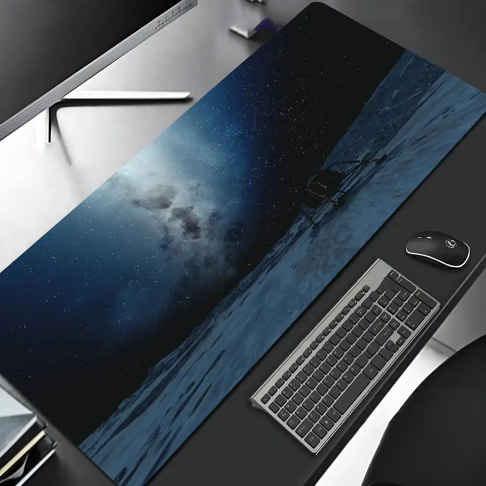 S-StarfieldS Mouse Pad Gaming Locking Edge Big Computer Gamer Large Rubber Art Mousepad Laptop Anime Desk Mat