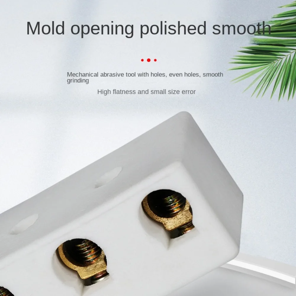 1 In 1 Out Ceramic Wiring Terminal Block High-temperature Resistant Electrical Screw Wire Connector Terminals
