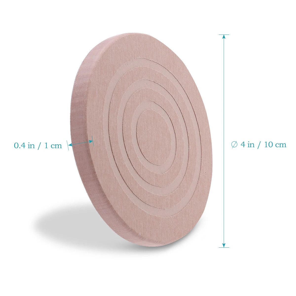 

4pcs Diatomaceous Earth Coasters Mixed Colors Cup Pad Pearlescent Waterproof Anti Skid Wear Resistant Adsorption Table Mats