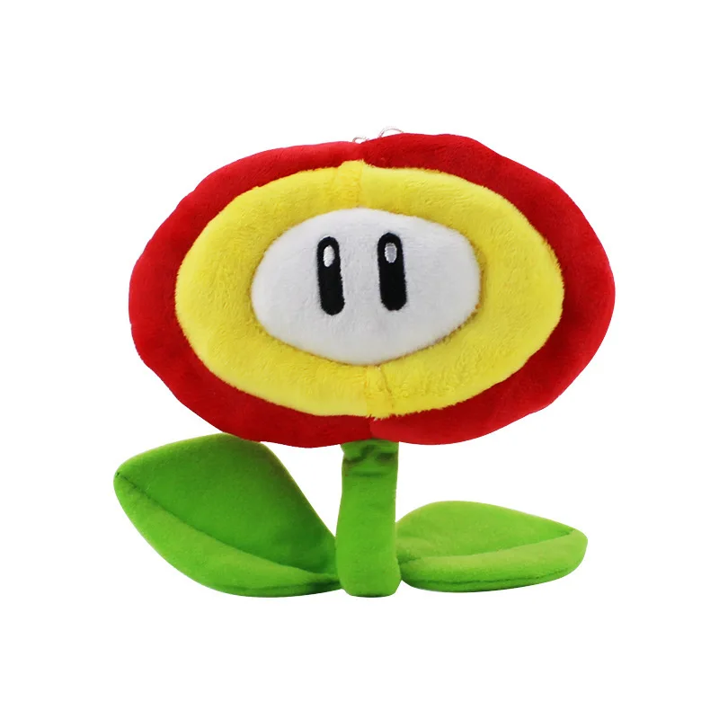 Game Super Mario Bros Anime Peripheral Flower Doll Kawaii Soft Pillow Children's Toys Collectible Room Ornament Birthday Gifts