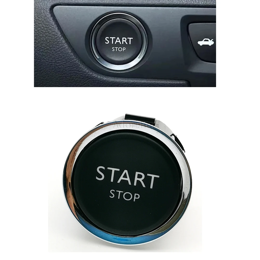 

Совместимость с Peugeot 408 2008 3008 308 508 C4 C5, 4 контакта, кнопка запуска и остановки двигателя автомобиля, аксессуары