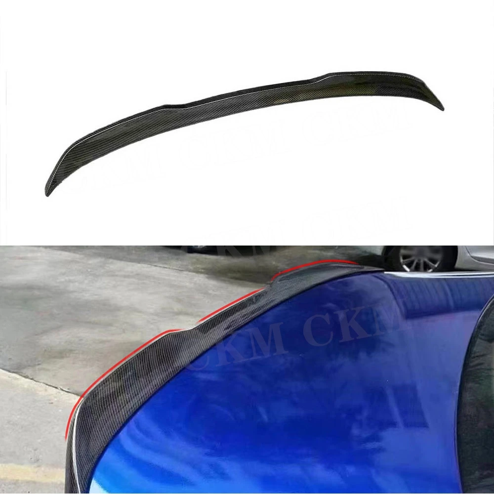 

For BMW X6 G06 X6M 2020-2023 Carbon Fiber Trunk Spoiler Wing Car Spoiler Rear Wing Tailgate Rear Trunk Spoiler Lip Body Kit