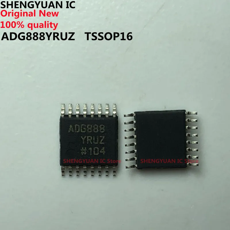 

5pcs ADG888YRUZ TSSOP16 ADG888 0.4 OHM CMOS, Dual DPDT Switch in WLCSP/LFCSP/TSSOP Packages Original New 100% quality