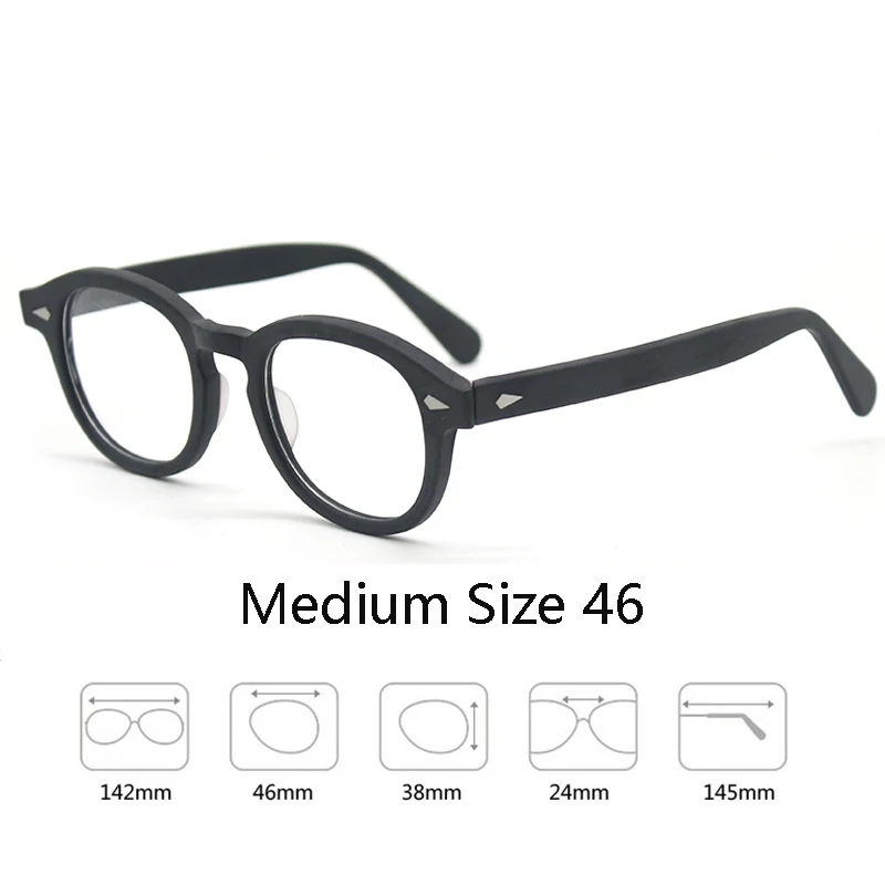 Johnny Depp Style Acetate Spectacle Frame