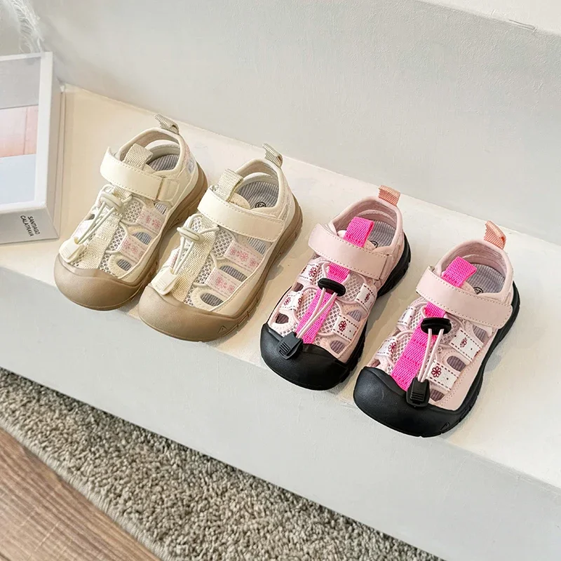 Summer Kids Barefoot Sneakers for Baby Girls Boys Sandals Children Casual Beach Shoes Soft Sole Non-slip Infant Toddler Shoes