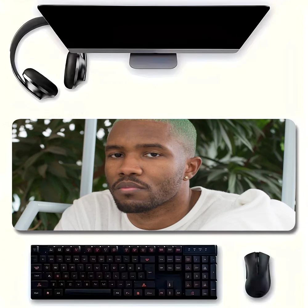 Singer Frank O-Ocean Mousepad Non-slip Suitable For Office Computers Laptops E-sports Game Desk Mats XXL Keyboard