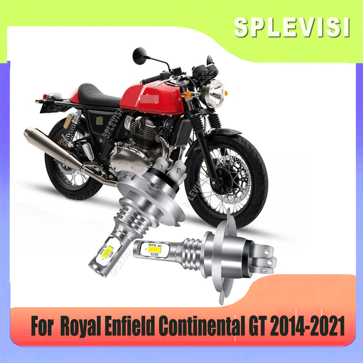 

Motorcycle LED Headlight Bulbs -1:1 ALL-IN-ONE CRAFTSMANSHIP For Royal Enfield Continental GT 2014 2015 2016 2017 2018 2019-2021