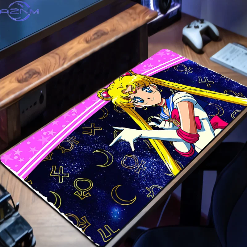 Mouse Pad S-Sailor Moon cm Gaming Accessories XXL Gamer alfombrilla Computer Desk Mat Laptop Varmilo Keyboard Pad Mousepad