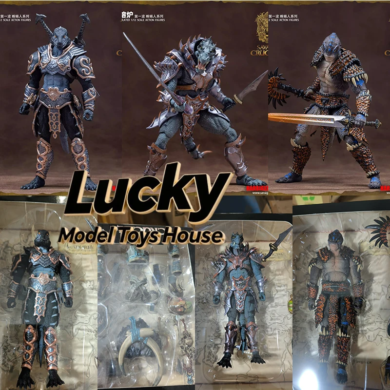 

Savage Crucible 1st Ultra Articulated 1/12 Barbarian Lizard Soldier: Набор аксессуаров для фигурки 6 дюймов (рукава, накладки на ноги, скульптура головы)