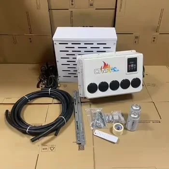 

Надежный и эффективный автомобильный стояночный кондиционер 12В/24В постоянного тока с внешним металлическим блоком сплит-типа для автомобилей