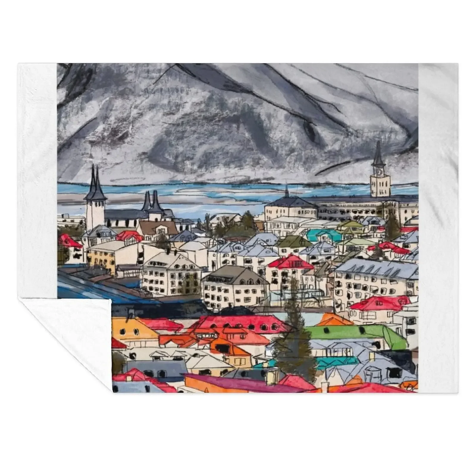 

Iceland Throw Blanket Softest Furrys Hair Decorative Sofas Blankets