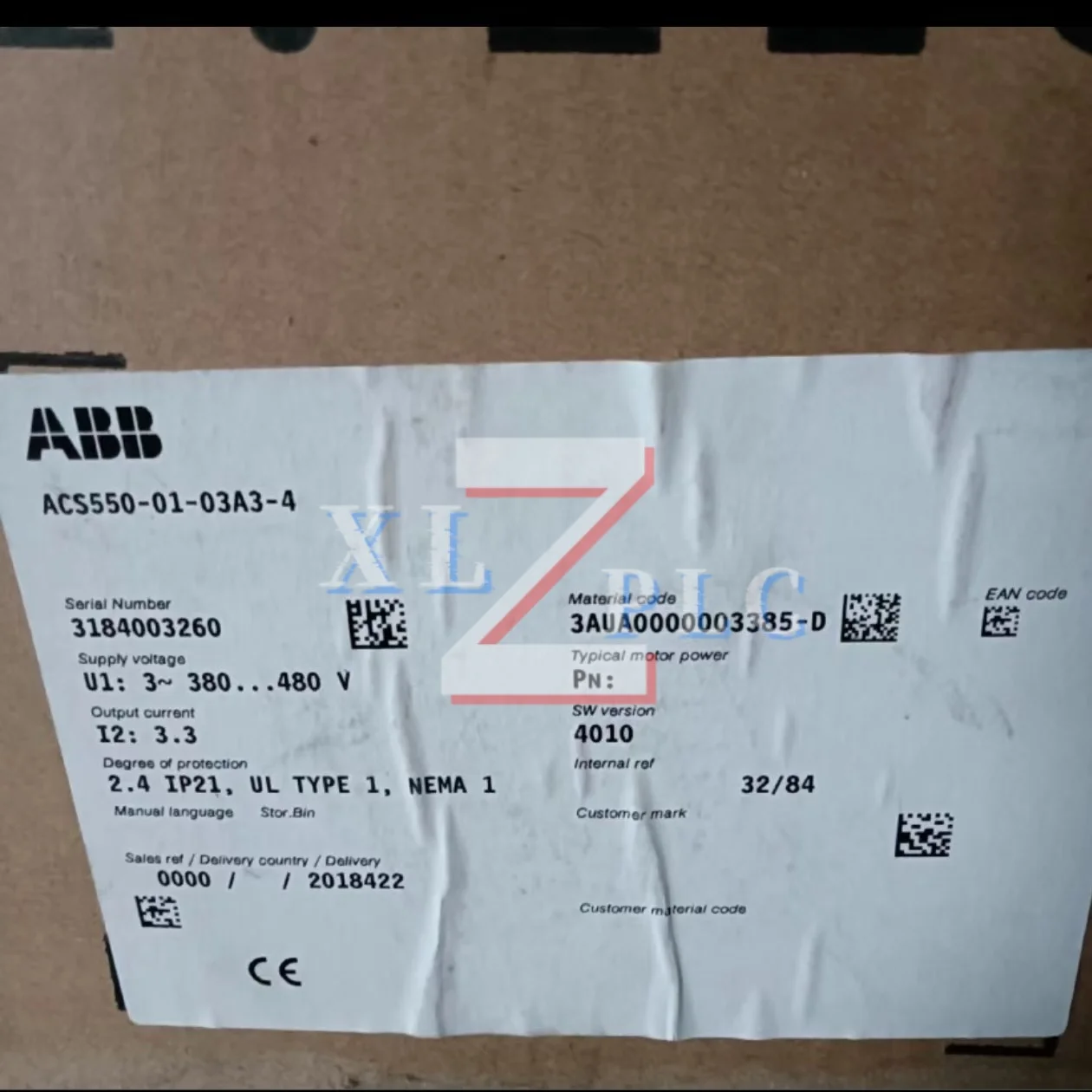 

new in stock ACS550-01-03A3-4 ACS550-01-04A1-4 Inverter