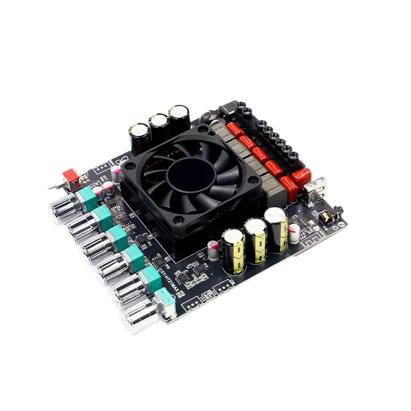 A73E-TPA3223 บลูทูธเครื่องขยายเสียงดิจิตอล 2.1 ช่อง 200Wx2 + 400W ซับวูฟเฟอร์โมดูลเสียง