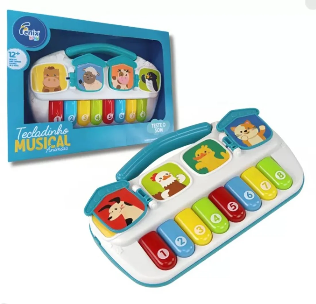 Musical Animals Fenix Interactive Toy Keyboard