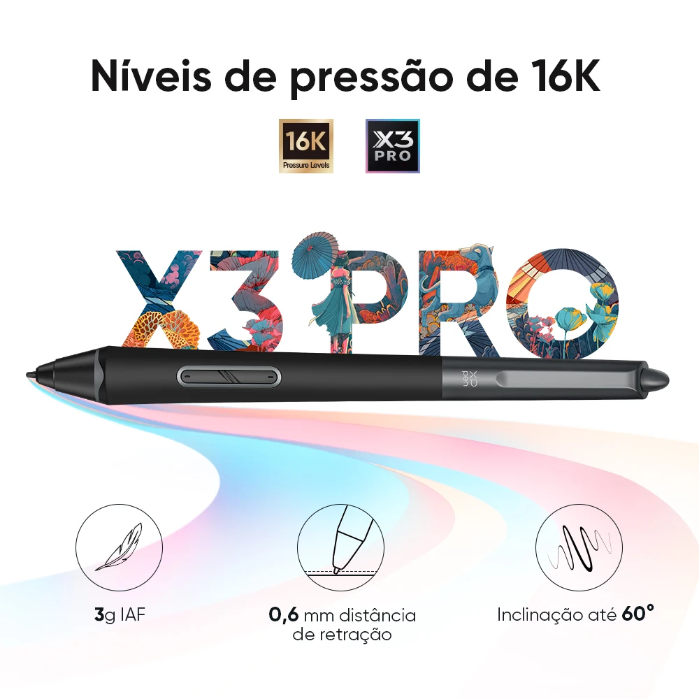 XPPen Deco Pro (Gen 2) Graphics Tablet World First 16K Pressure Levels X3 Pro Stylus Digital Drawing Tablet for Draw Art Design