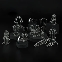 Runyu 304 Stainless Steel Skeleton Anal Plug Posterior Expansion Men And Women SM Metal Extreme Anal Dilator Speculum Sex Toys