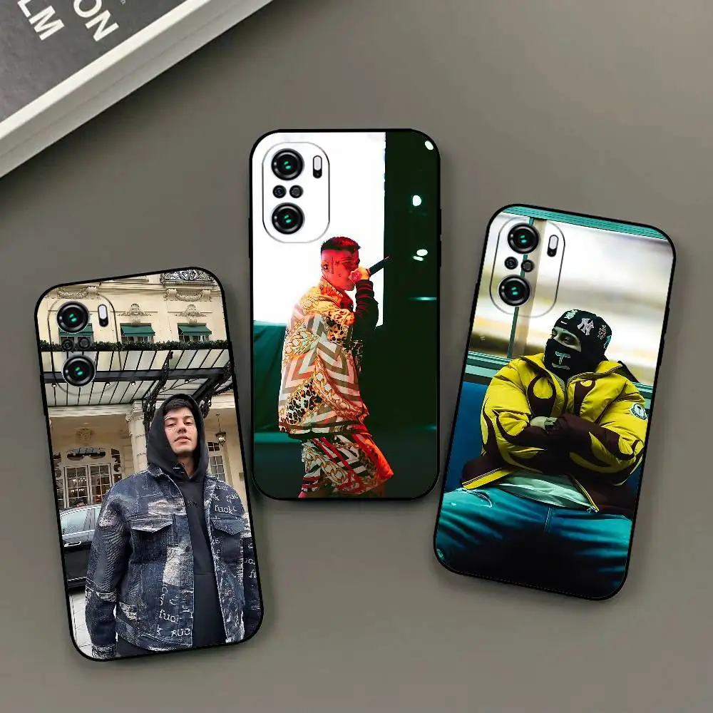 

AMERI C-DUKI Phone Case Black Phone Case For Xiaomi 11 12 Redmi Note 11 5G 8T 9A 9 10T Note8Pro Note9 12S Ultra