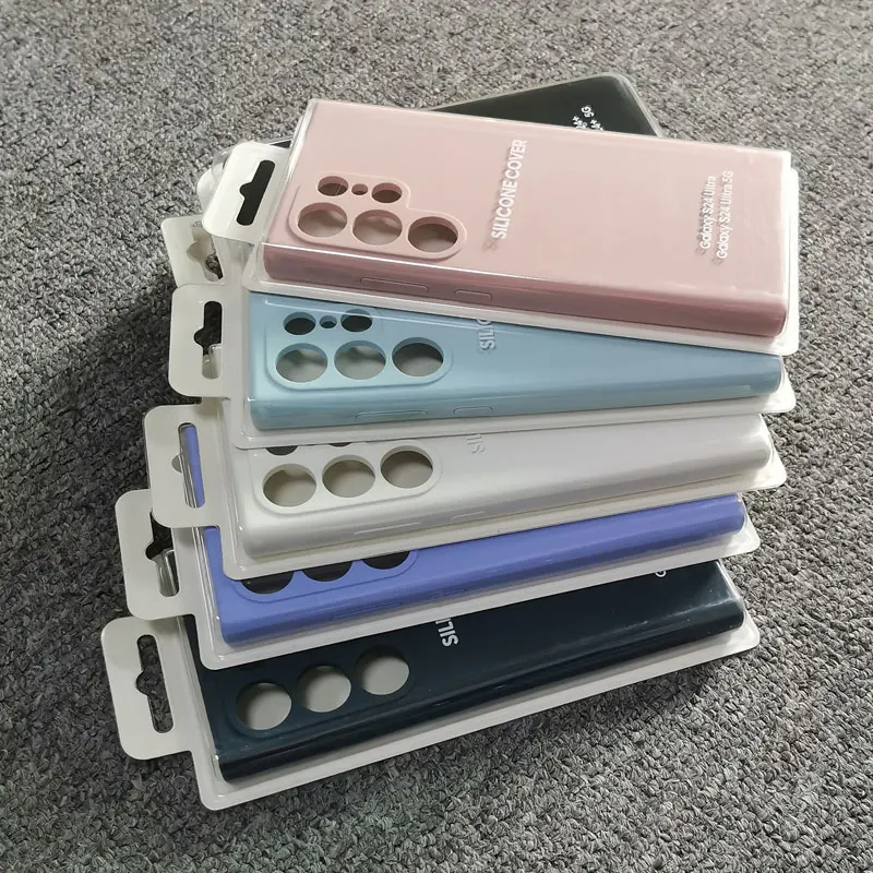 For Samsung Galaxy S26 S25 S24 S23 Ultra Plus 5G case Silky Liquid Silicone Case Soft-Touch Back Protective Cover S25+ S24+ S23+