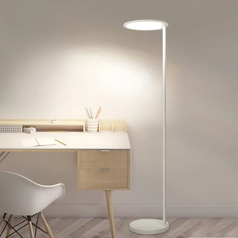 

Full spectrum floor lamp Living room piano light Bedroom study eye protection Led reading light Home standing lamp