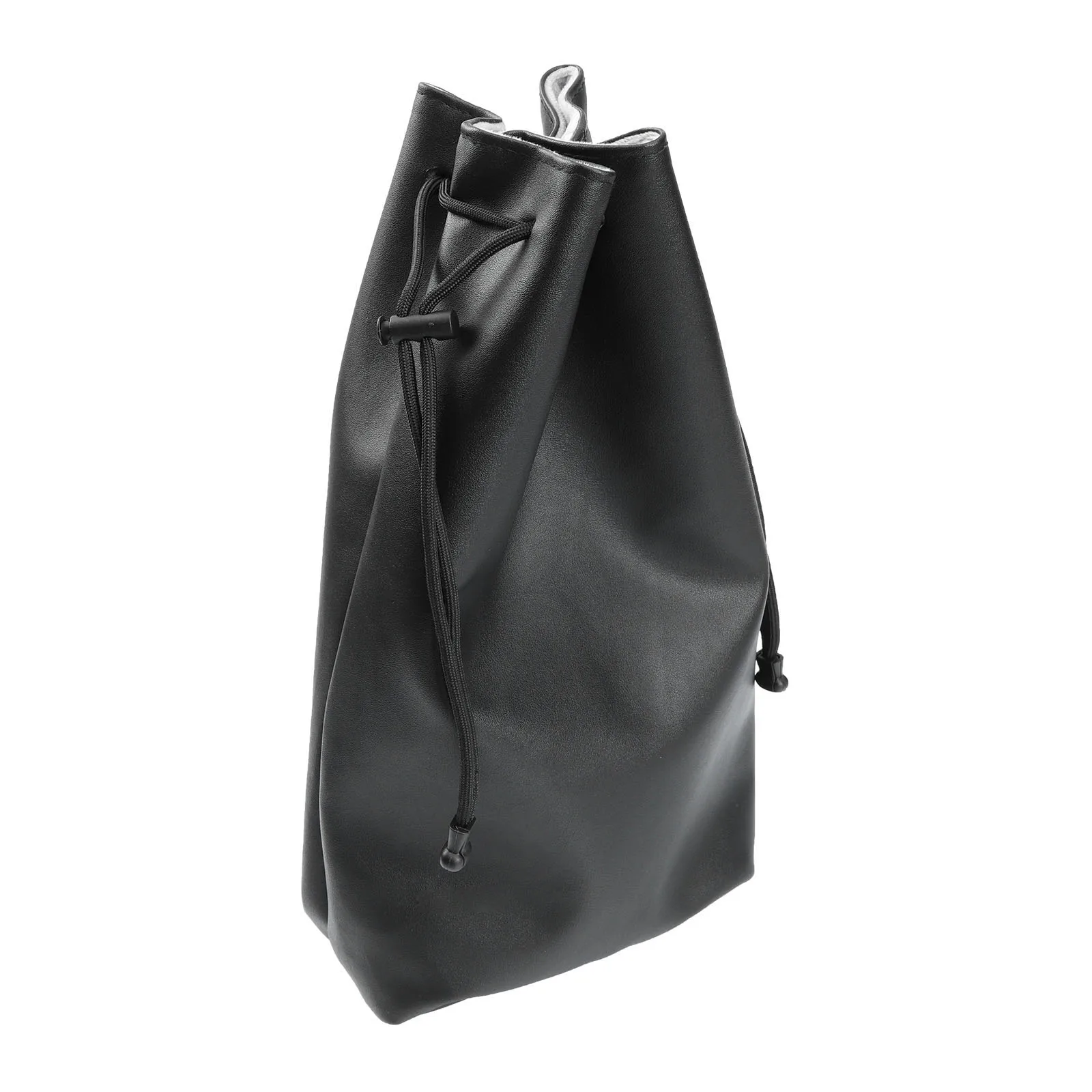 

Hair Dryer Storage Bag PU Compact Lightweight Travel Toiletry Case For Home Travel Protects Curler Brush Tools