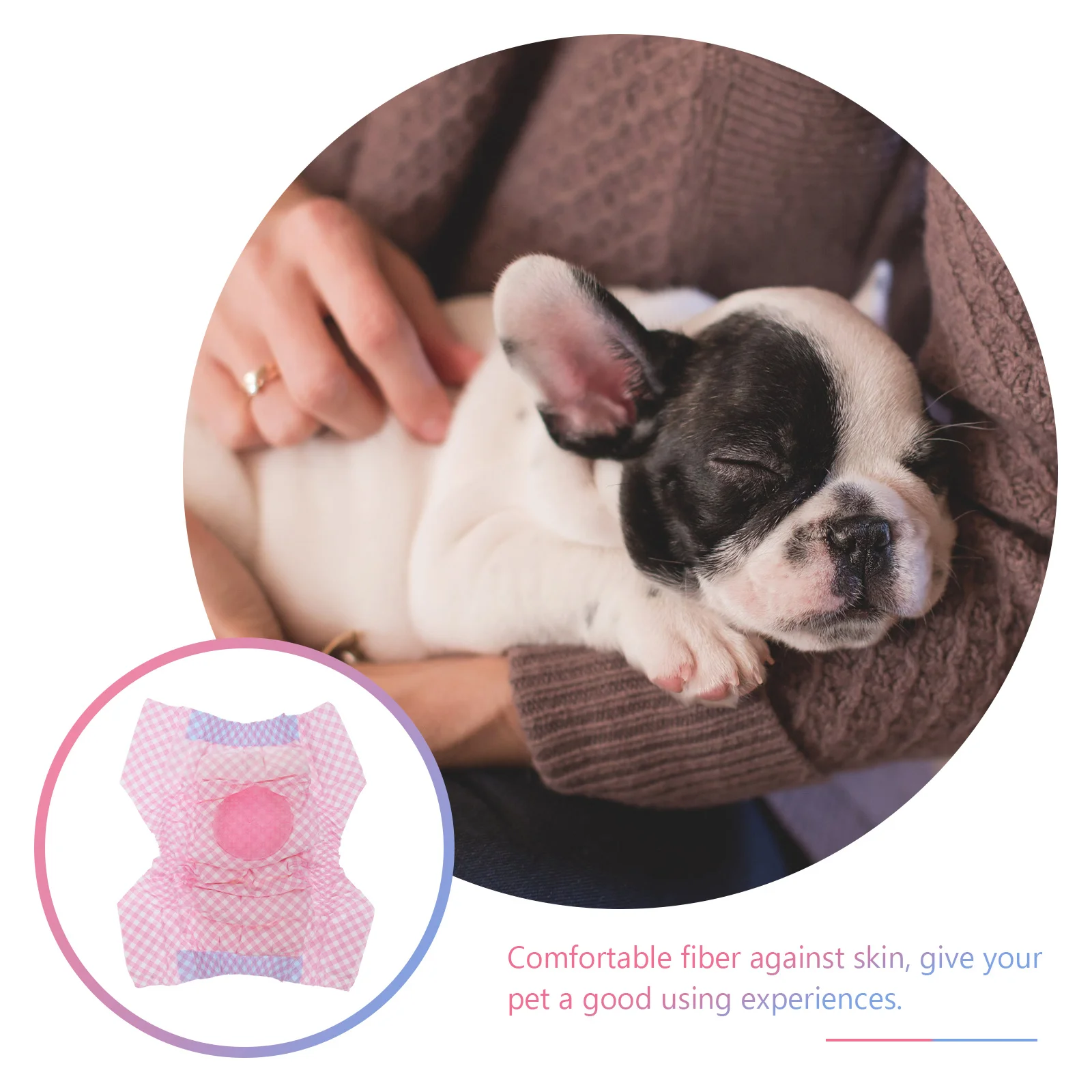 

12pcs Dog Diapers Disposable Pet Diaper For Female Dogs Puppies Absorbent Quick-Dry Waterproof Training Heat Protection Pet Care