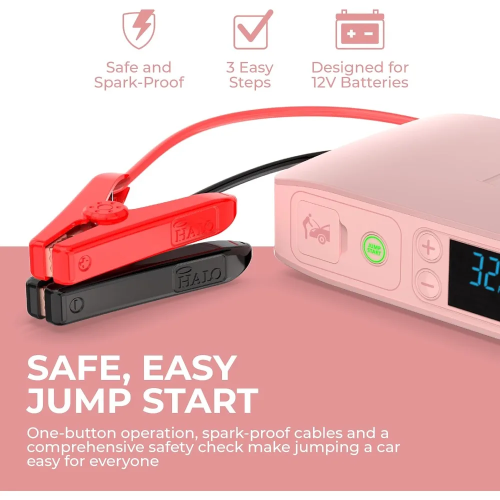 بولت اير + 55500 بطارية السيارة المحمولة الانتقال كاتب | ضاغط هواء 100 رطل لكل بوصة مربعة، بنك طاقة USB بقدرة 55.5 وات في الساعة، في حالات الطوارئ - توصيل مجاني #3