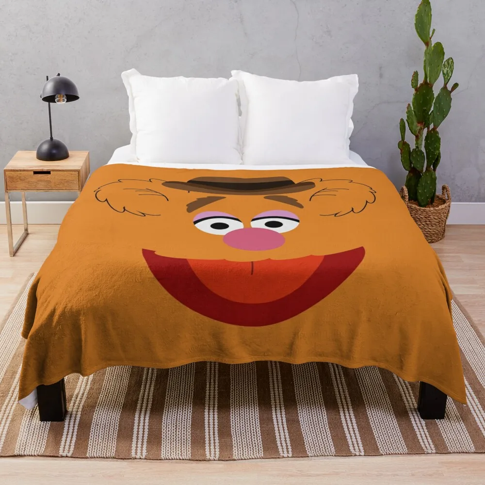 

Fozzie Bear Throw Blanket Lightweight Cozy Blanket for Bed Sofa