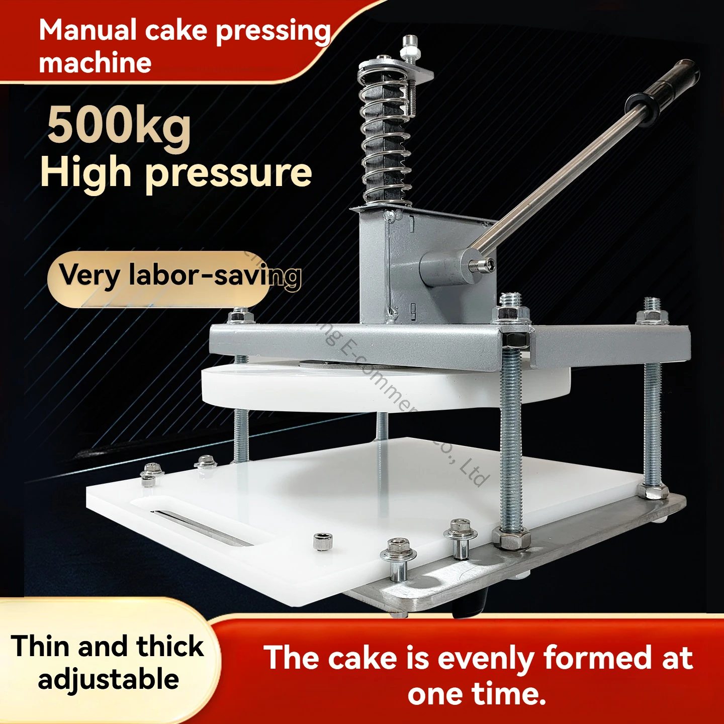 

Pie Pressing Machine Household and Commercial Hand Grasping Pizza Shaobing (Baked Cake in Griddle), Meat Bun, Pie Patting Tool